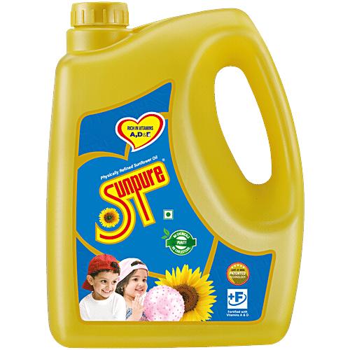 ಸನ್‌ಪ್ಯೂರ್ ರಿಫೈನ್ಡ್ Sunpure Refined Sunflower Oil – Pure, Light & Everyday Cooking Oil