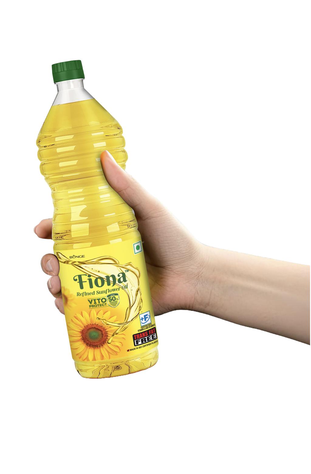 ಫಿಯೋನಾ Fiona Refined Sunflower Oil – Light, Nutritious & Everyday Cooking Oil