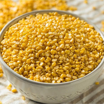 ಹೆಸರು ಬೇಳೆ Premium Moong Dal (Yellow Split Green Gram) – Fresh & Nutritious Dal